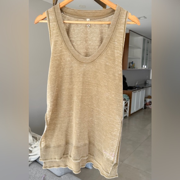 Intimately by Free People Top Tan Size XS - Picture 5 of 6